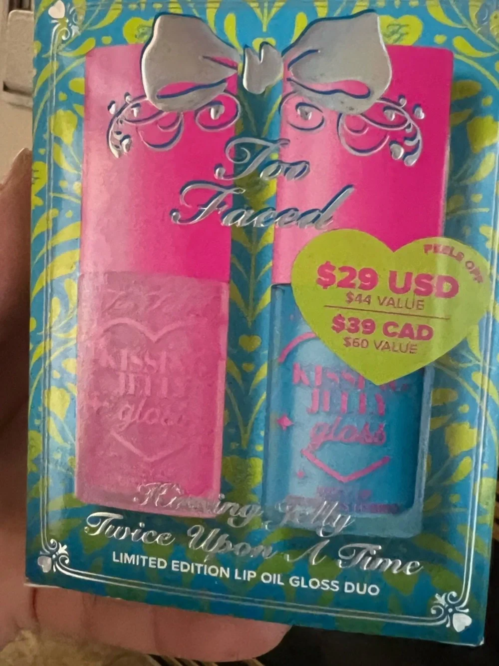 Too Faced Kissing Jelly Twice Upon A Time 2-pack
